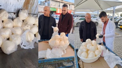 بڕێکی زۆر تۆپەڵە کەرە دەستی بەسەردا گیرا 