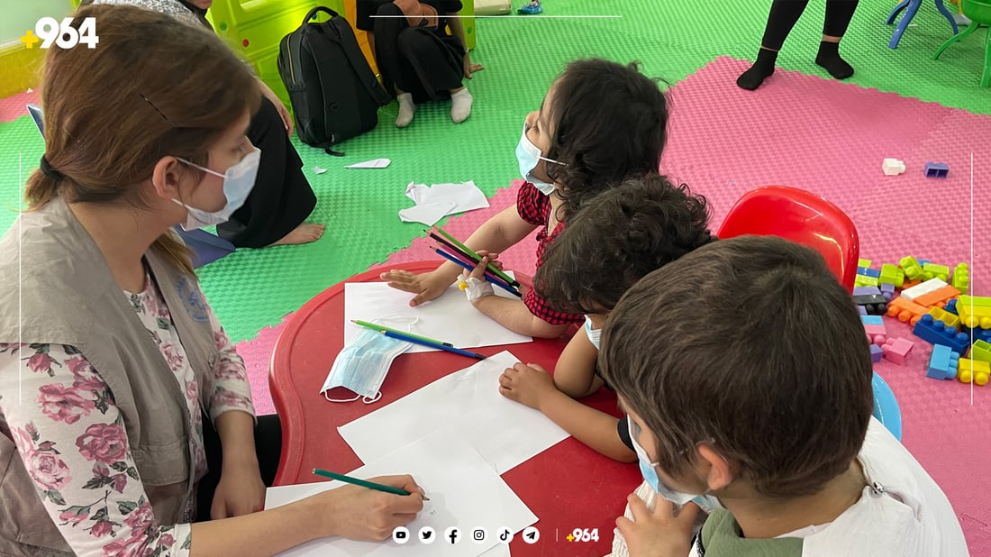 منداڵانی نەخۆشخانەی هیوا دڵخۆش دەکرێن