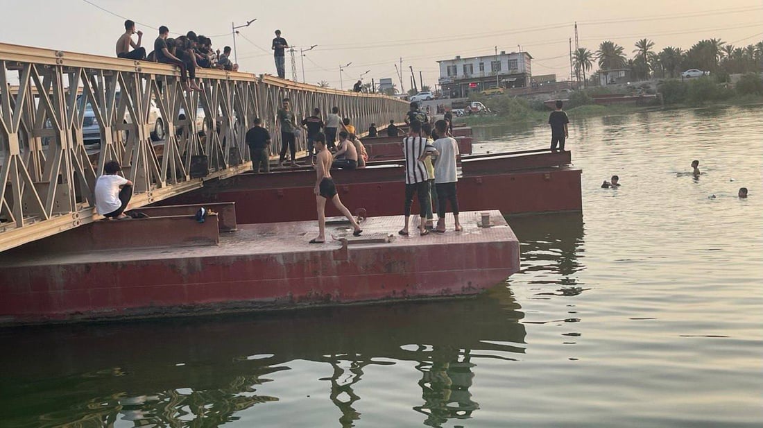 صور من البصرة: لا مفر من الشرجي إلا الفرات.. لكن السباحة لا تخلو من حوادث الغرق