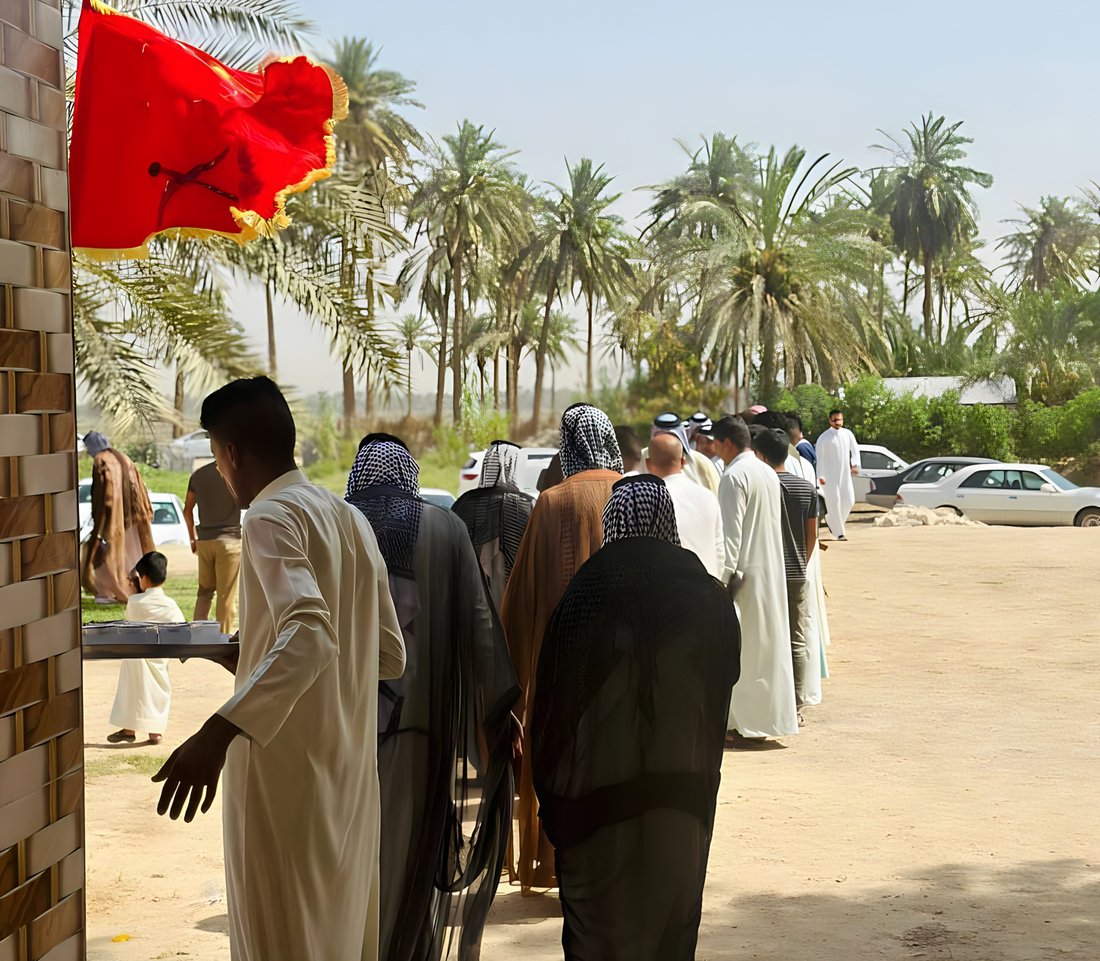 صور: هنا يتصافح المتخاصمون دون ترتيب مسبق! تقليد منطقة غماس كل عيد