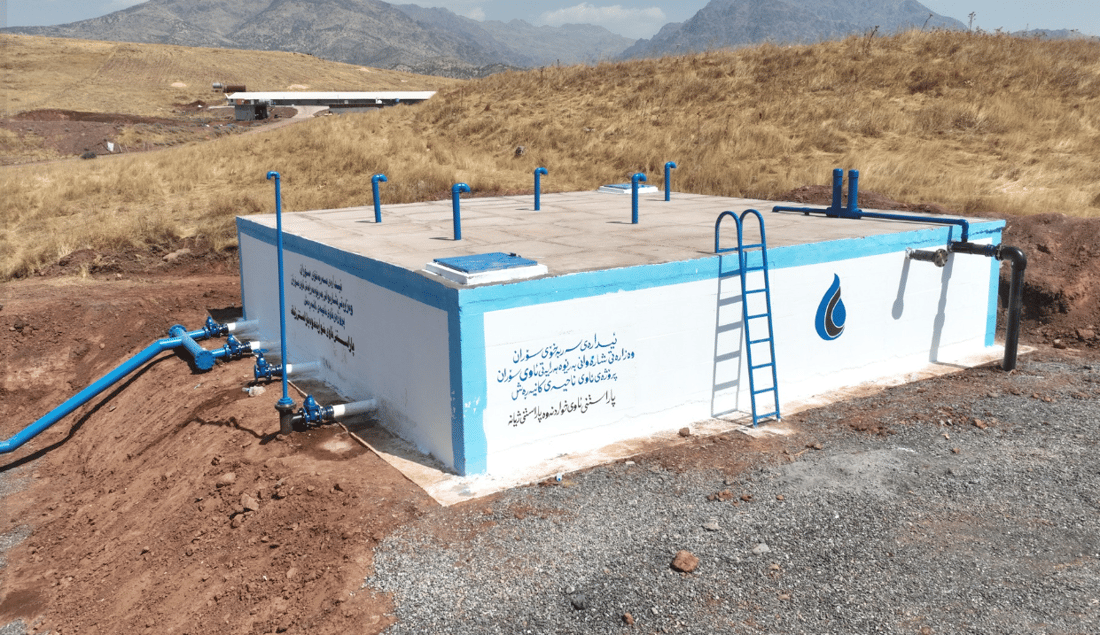 پرۆژەی ئاوی کانیەڕەش بە فەرمی کرایەوە