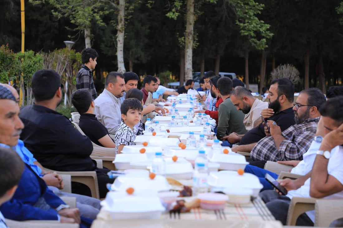 ژینگه‌پارێزانی هه‌ولێر داوه‌تی ئێوارەخوانێك بوون