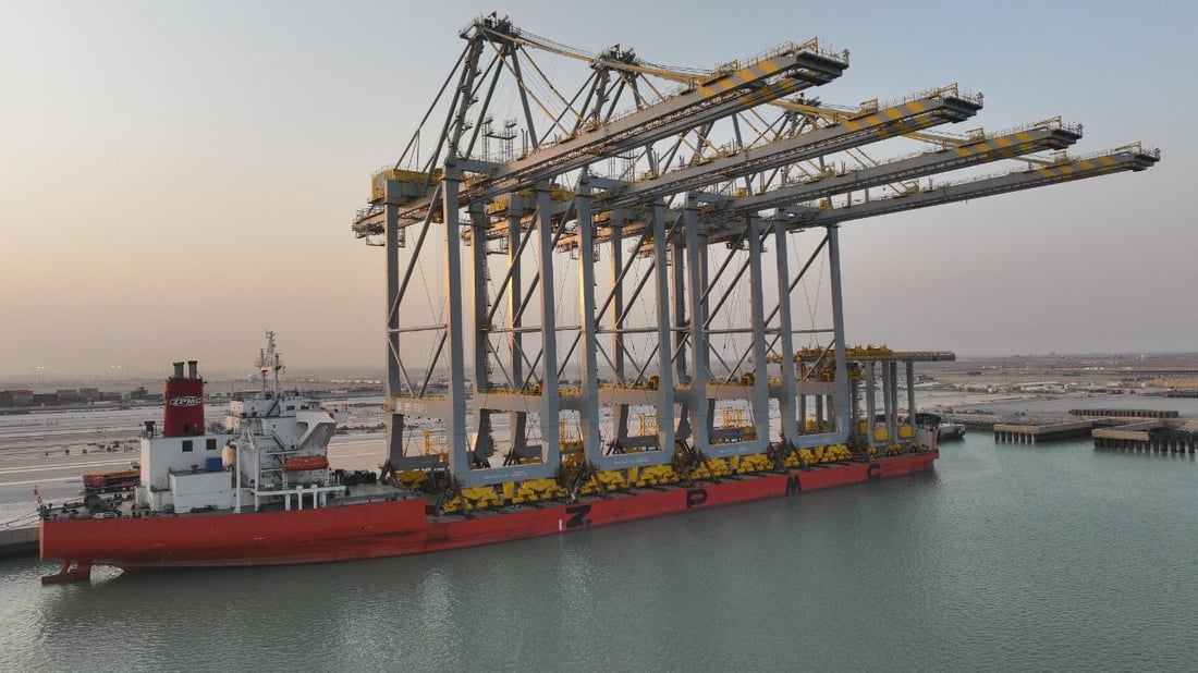 محطة “اللورين” تدخل الخدمة قريباً في ميناء أم قصر