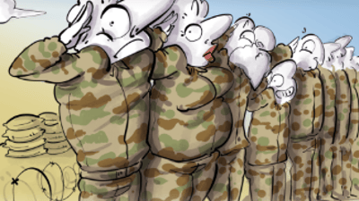 ثلثا العراقيين يؤيدون “التجنيد الإلزامي”! تعليقات مثيرة في تطبيق “قرار”