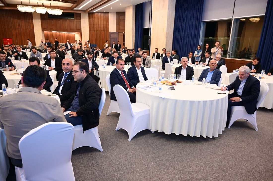 بازرگانانی كوردستان و ئێران له‌ هه‌ولێر كۆبوونه‌وه‌