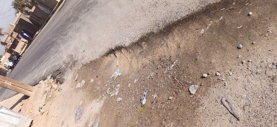 صور “غير منطقية” من شارع حديثة في الأنبار: تم افتتاحه قبل شهر