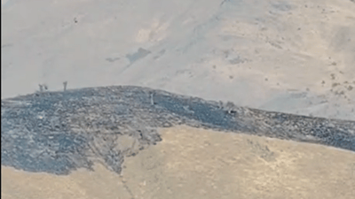ئاگرێکی بەهێز لە دیوی رۆژهەڵاتەوە هاتووەتە ناو دورەدەسترین گوندی پێنجوێن