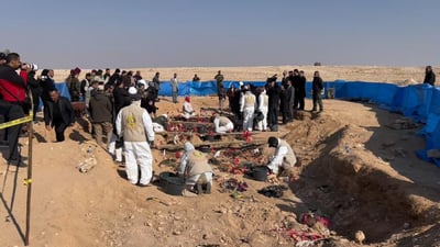 Mass grave of Kurdish Anfal victims unearthed in Muthanna desert