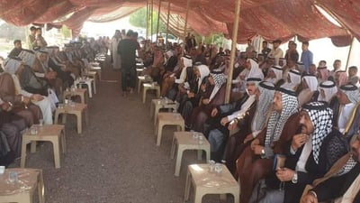 اتفاق جديد بين “عكيل” و”طي” على تحديد 30 مليون دينار ديّة ضحايا الحوادث (صور)