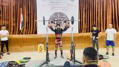 بطولة النجف في “القوة وسترونك مان”.. فريق بغداد يفوز بالكأس