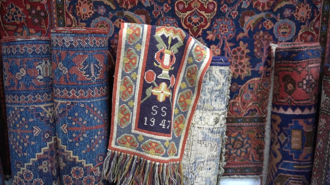 In Mosul’s Saray Market, buyers drawn by rugs woven with history
