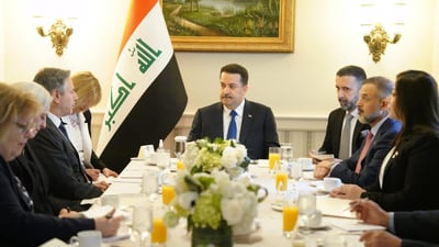 سودانى و بلینکن کۆبوونەوە