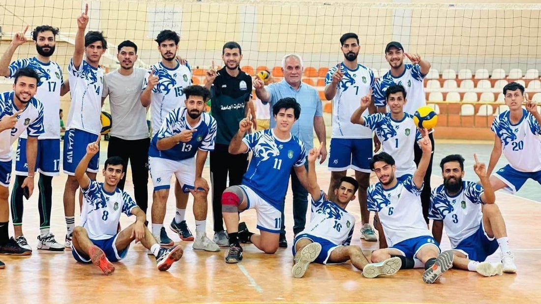 واسط.. النعمانية يخطف بطاقة تأهل إلى الدوري العراقي الممتاز بكرة الطائرة