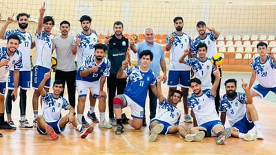 واسط.. النعمانية يخطف بطاقة تأهل إلى الدوري العراقي الممتاز بكرة الطائرة