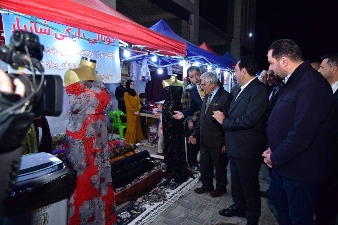 صور: أربيل تحتضن بازاراً رمضانياً لدعم الكسبة والمشاريع الصغيرة