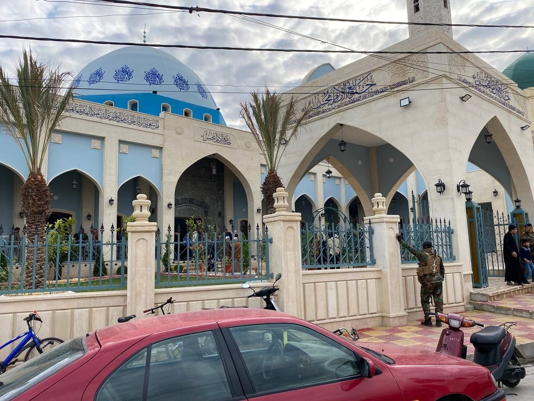 لقطات مؤثرة من إعادة افتتاح جامع “الإمام محسن” بأيمن الموصل