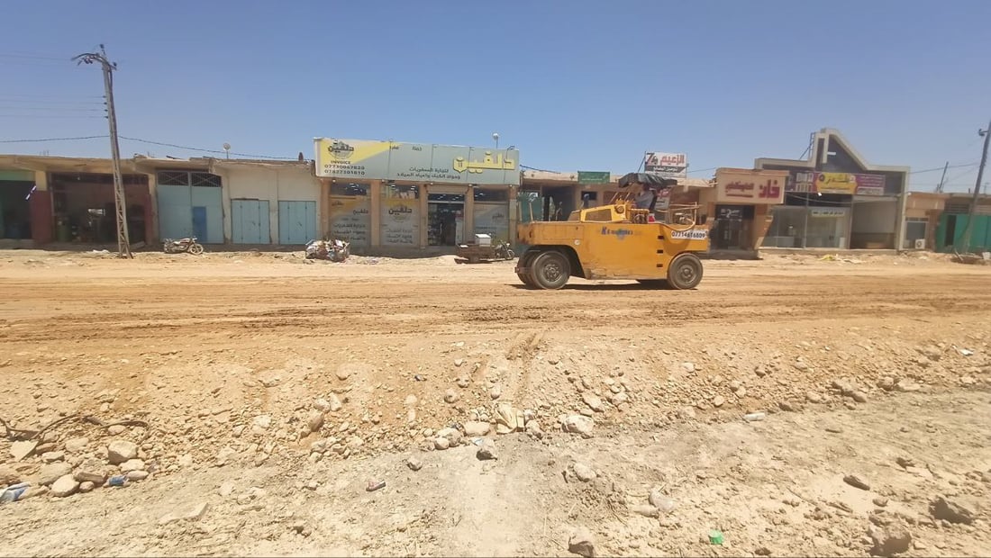 صور: طويريج تخشى دخول محرّم وصفر قبل تأهيل شارع مهم.. والشركة ترد: هذا أسرع ما لدينا