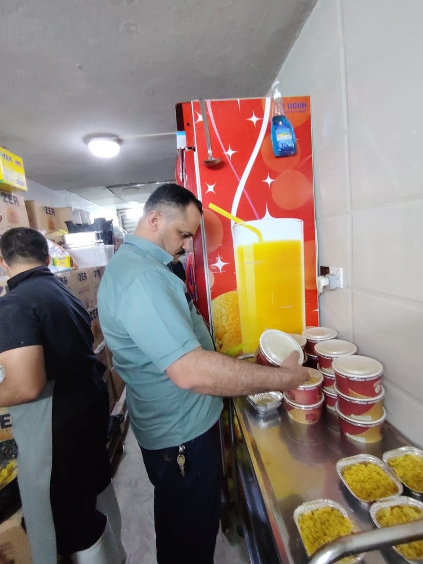 العثور على مواد “أكسباير” خلال حملة تفتيش للأماكن السياحية أيسر الموصل (صور)