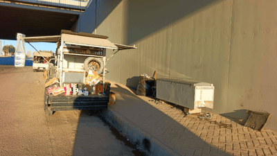 زیادەڕۆیی چەندین شەقامی هەولێر لابران