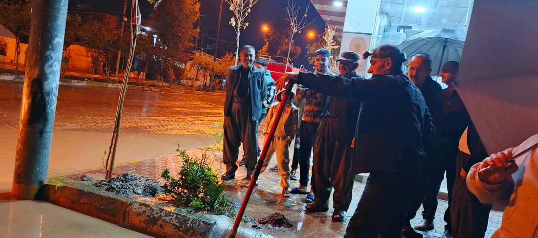 ئەمشەو سێ حاڵەتی لافاو لە سنووری ئیدارەى راپەڕین هەبووه‌