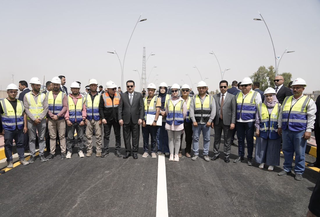 صور: السوداني يفتتح جسر الشهداء في حمام العليل ومجسر السويس بأيسر الموصل