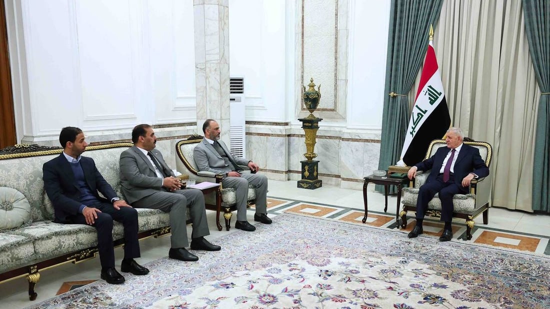 وفد من الحكمة يزور رشيد ويبحث معه تطورات المشهد السياسي