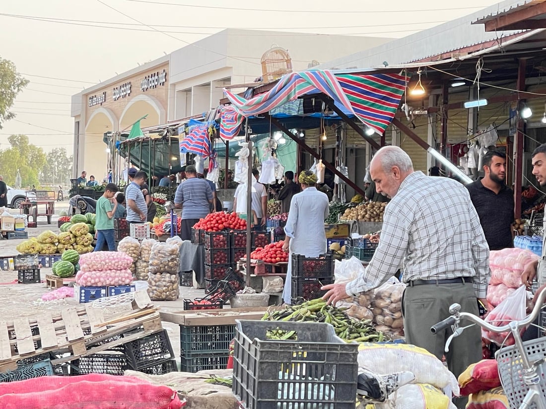 علوة كركوك: الباميا العراقية “مغرورة” بـ4 آلاف.. والمشمش يختفي بسرعة (صور)