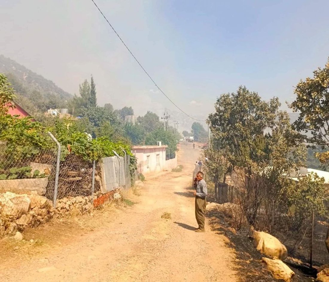 له‌ دەڤەری بەرواری باڵا 19 خێزان له‌ناو گوندێك گیریان خواردووه‌