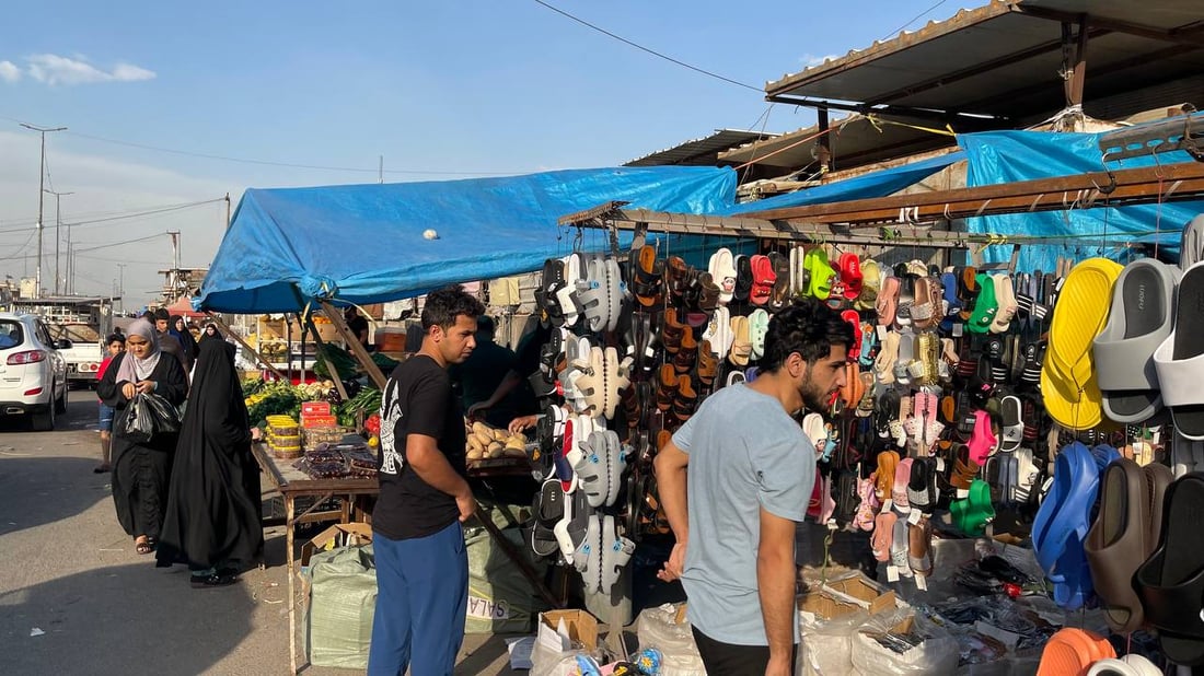 سنهدم ونسجن بعد العيد.. مهلة أخيرة لبسطات سوق الحي في مدينة الصدر (صور)