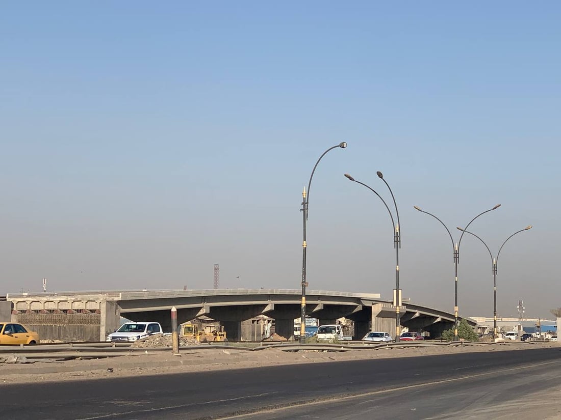 النهروان: مجسرات جديدة لفك اختناقات السير بين جسر ديالى وجرف النداف (صور)