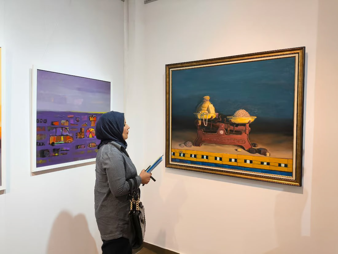 Students in Babil question exclusion from fine arts exhibition