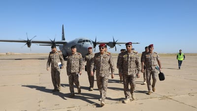 وفد عسكري رفيع المستوى يقيّم الوضع الأمني في صلاح الدين
