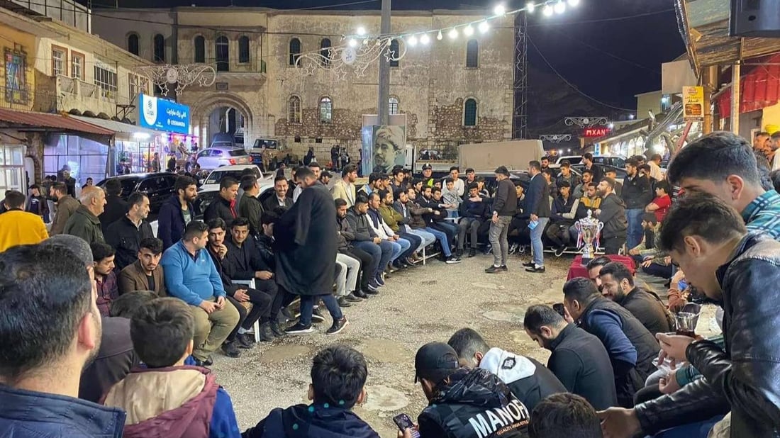 صور: المحيبس وصل الى دهوك وشوارع عقرة تكتظ بتنافس محموم وسط صيحات “بات”