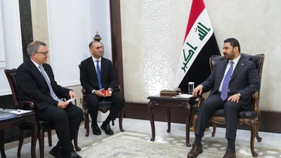 الزيدي يبحث مع السفير التركي توسيع الشراكة بين بغداد وأنقرة