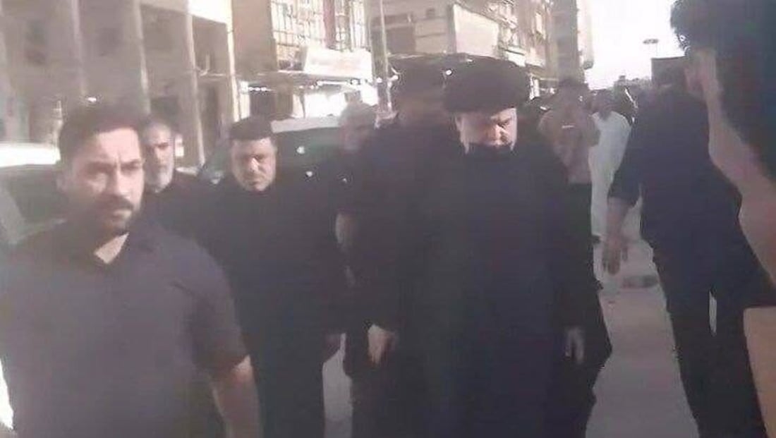 فيديو: الصدر يزور مرقد الإمام علي وسط حشود من الزائرين