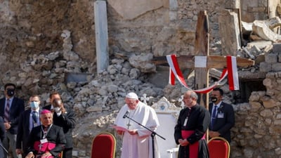 Mosul commemorates Pope Francis’s historic visit