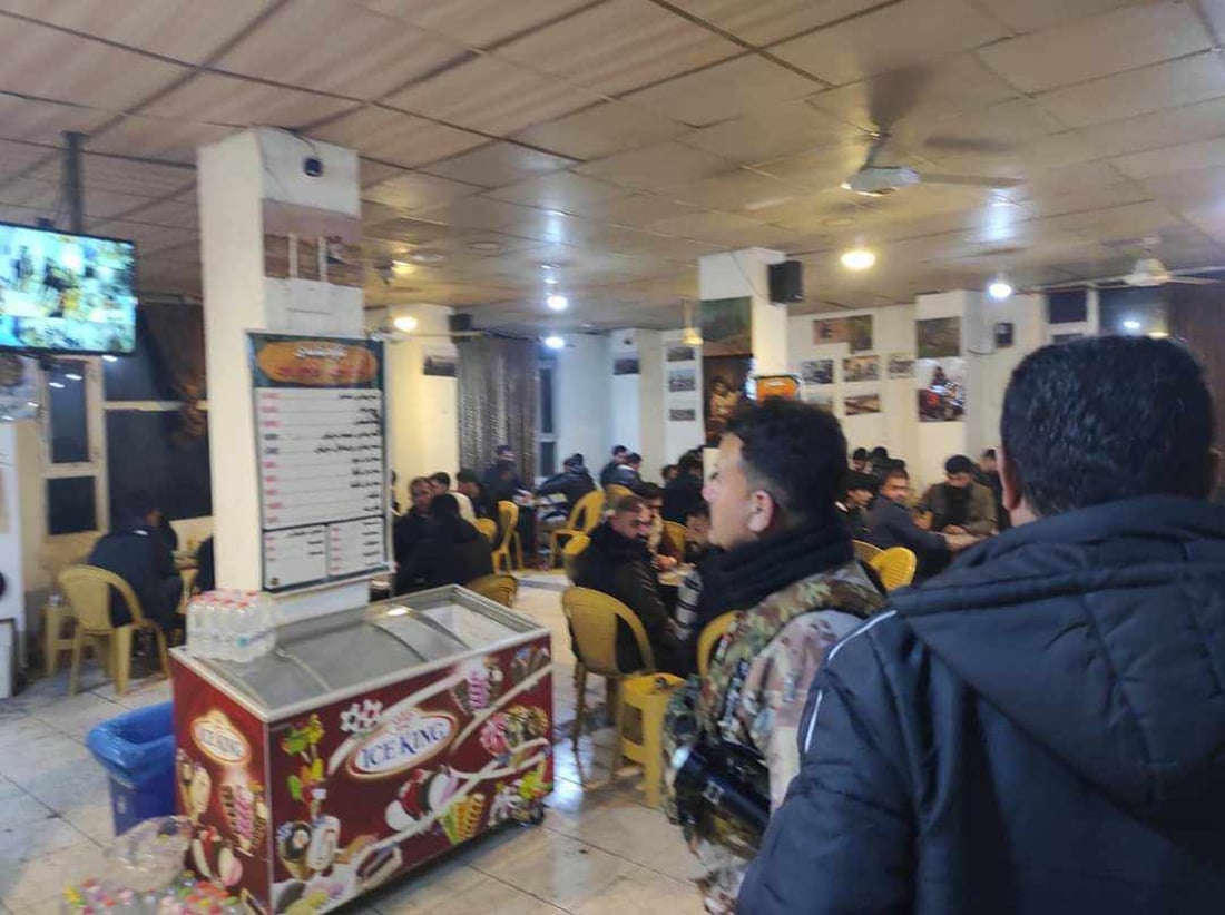 به‌م شه‌وه‌ هه‌ڵمه‌تێك بۆ سه‌ر كافتریا و سه‌نته‌ره‌كانى سه‌یدسادق ئه‌نجامدرا