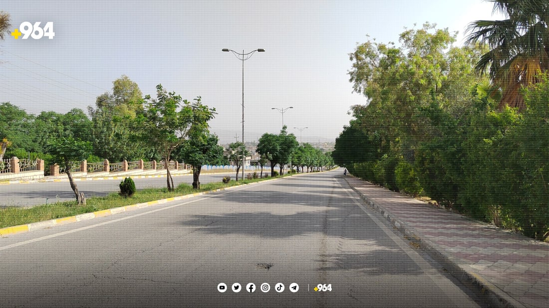 کارەکانی رێگەی کەلار – دەربەندیخان راناگیرێت