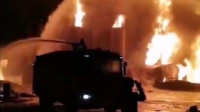 Firefighters control blaze at Gwer refinery after eight hours