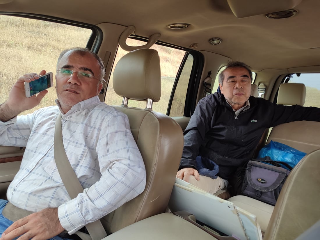 صور: فريق آثار ياباني في جمجمال.. ملاعق وأطباق رخامية عمرها 8000 عام