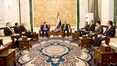 Maliki meets KDP delegation on government talks, top posts