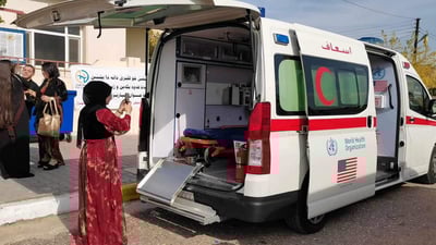 تسمم بالفاكهة ولسعات نحل.. 200 شخص نقلوا من مهرجان التفاح إلى طوارئ دهوك (صور)