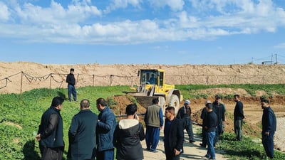 جوتیارانى سێگردكان زه‌ویه‌كانیان بۆ فراوانكردنى رێگایه‌كى كشتوكاڵى به‌خشی