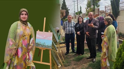 “میوە “هانى وێنه‌كێشه‌كان ده‌دات له‌ پاشماوه‌كان تابلۆ دروستبكه‌ن