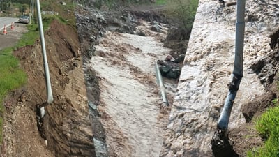 کارەبا بۆ ئەو گوندانەی سۆران گەڕایەوە کە باران و لافاو ستوونەکانی خستبوون