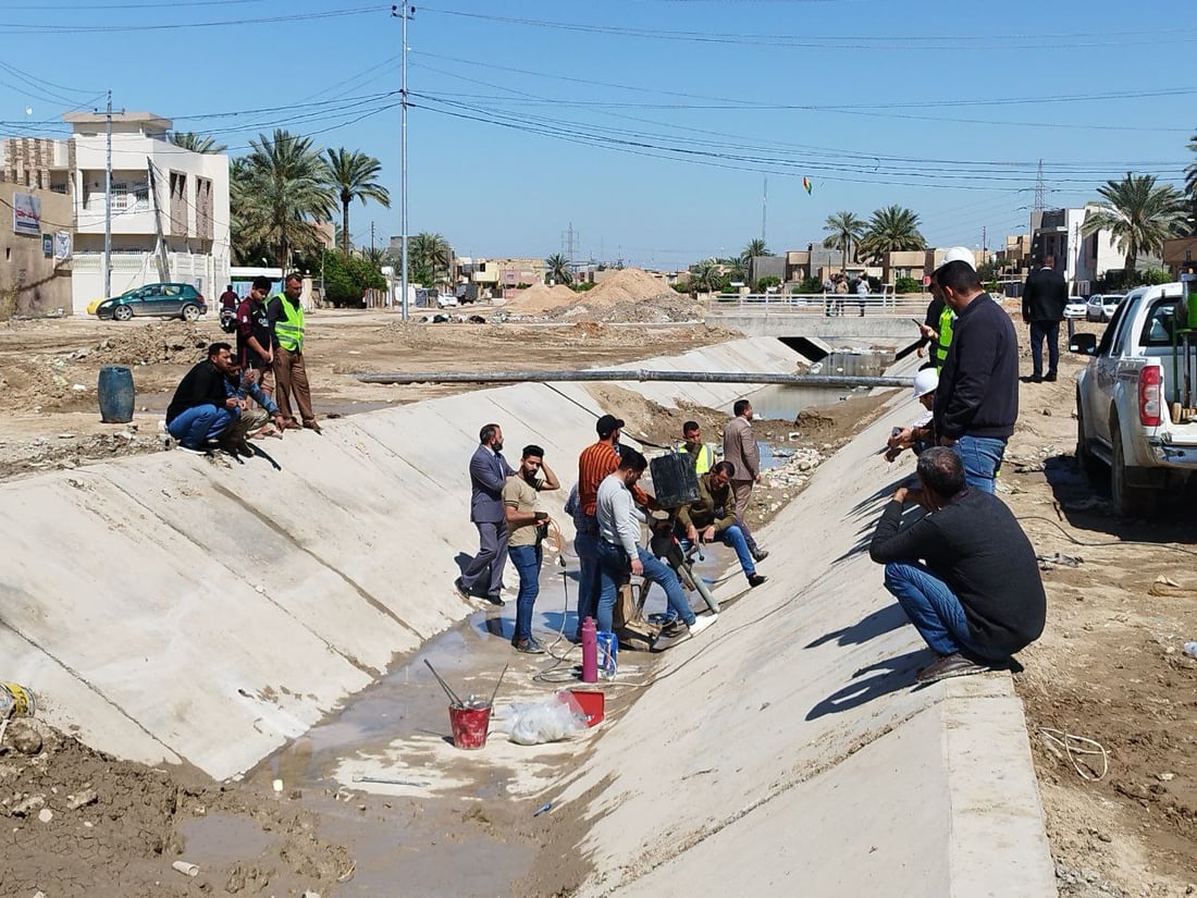 الحلة: عينات من مشروع “نهر اليهودية” إلى المختبر الوطني إثر “مخالفات جسيمة”