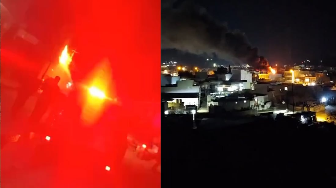 درۆنێک لە سەنتەری شاری کۆیە کەوتەخوارەوە