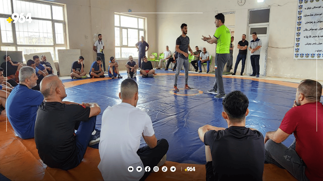 30 راهێنەری کوردستان لەسەر نوێترین تەکنیکی زۆرانبازی راهێنانیان پێدەکرێت