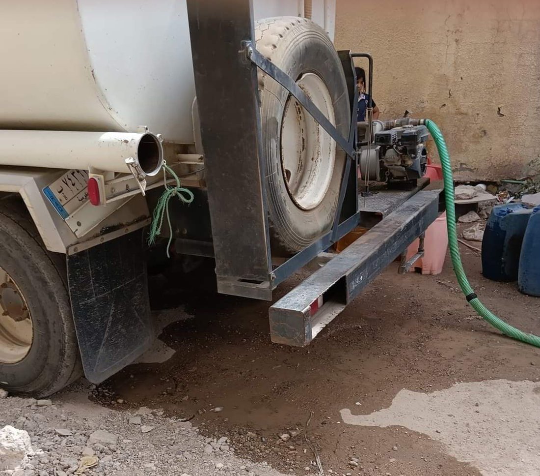 طفح الكيل في أبودشير: 6 أحياء تحفر الآبار.. وأمانة بغداد تعد بفرج قريب (صور)