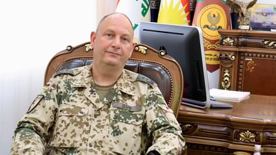 فەرماندەی هێزەکانی ئەڵمانیا لە هەرێمی کوردستان ده‌گۆڕێت